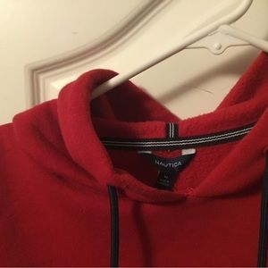 Red Nautica women’s sweatshirt
